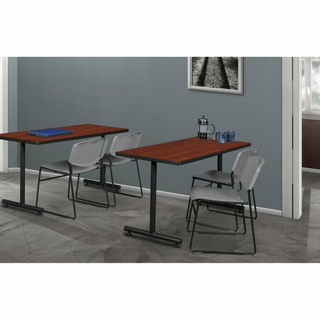 KOBE Rectangle Training Table, 48" X 29", Laminate Top, Cherry MKTRCT4830CH